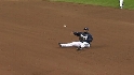 Fielder's diving stop