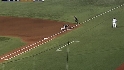 Giambi's diving stop