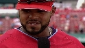 Fielder from All-Star pregame