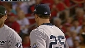 Teixeira's lunging grab