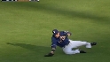 Hamilton's diving catch