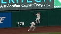 Sizemore's leaping grab