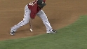 Tejada's strong throw