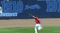 McLouth's running catch