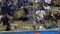 Dickerson visits the fans