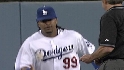 Manny makes a tough catch