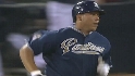 Blanks' first career homer