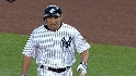 Cabrera scores on an error