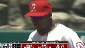Figgins starts the double play