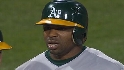 Davis' game-tying infield single