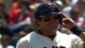Garko's first hit as a Giant