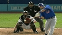 J. Fox's two-run homer