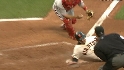 Rowand scores on a sac fly
