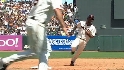 Sanchez's two-run double