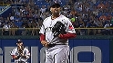 Delcarmen gets out of the jam