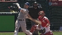 Blalock's two-run homer