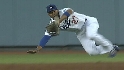 Kemp's diving catch