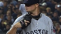 Lester strikes out seven