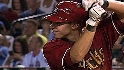 Oeltjen's four-hit game
