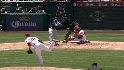 Pena's first homer