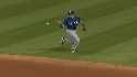 Peralta robbed by Vizquel