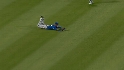 Borbon's diving catch