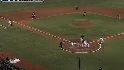 Crawford scores a run