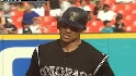 Gonzalez goes yard