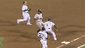 Nomar starts the double play