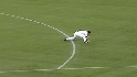 Hill flashes the leather