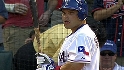 Pudge returns to the Rangers