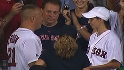 Red Sox fans wed during stretch