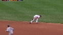 Pedroia's sweet snag
