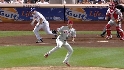 Happ's behind-the-back stop