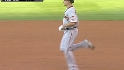 Martinez's first career hit