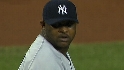 Sabathia strikes out eight