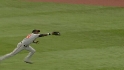 Pie's running catch