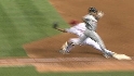 Figgins fires to first