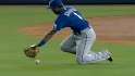 Andrus' strong throw