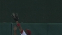 Hunter's leaping catch