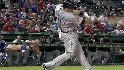 Barajas' lead-off jack