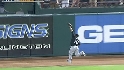 Wells' running catch