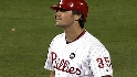 Hamels steals second