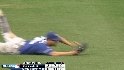 DeJesus' diving grab