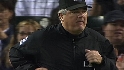Umpire leaves game briefly
