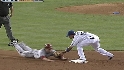 Martin's strong throw