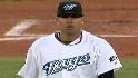 Romero strikes out seven
