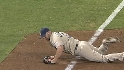 Kouzmanoff's strong throw