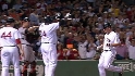 Drew's three-run blast