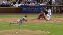Young's first career dinger